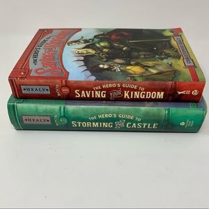 (2)The Heroes Guide by Christopher Healy Duo Middle Grade adventure book series